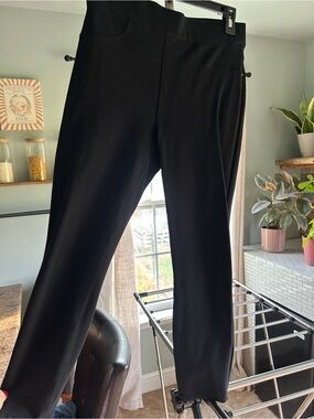 SPANX Black Stretch Ponte Pants